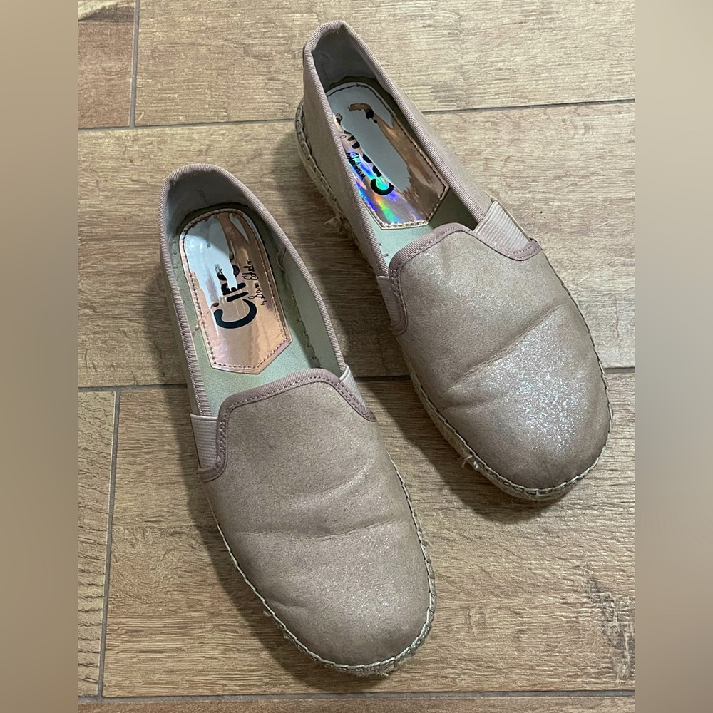 Circus by SAM EDELMAN espadrilles. Neutral color with a bit of sparkle.
